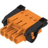 Weidmuller-1890240000 Bloques terminales del conector Conn Plug-in Terminal Block SKT 4 POS 5.08mm Screw ST Cable Mount 17A Box