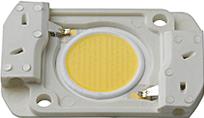 Molex-1804140112 Lighting Accessories LED Array Holder for 13.50 by 13.50mm COB, Gold (Au) Plating, PBT, One-Piece
