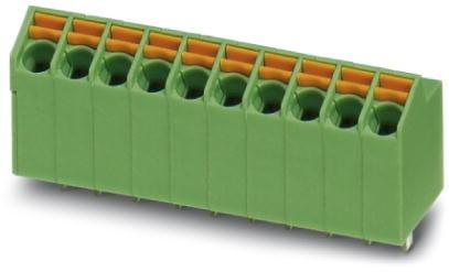 PHOENIX CONTACT-SPTA 1/12-3.5 Steckverbinder, Klemmenblöcke Conn PC Terminal Block 12 POS 3.5mm Solder Thru-Hole 9A