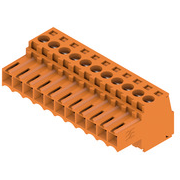 Weidmueller GmbH & Co. KG-1597450000 Connector Terminal Blocks Conn Plug-in Terminal Block SKT 11 POS 3.5mm Screw RA Cable Mount 10A Box