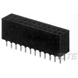 TE Connectivity-6-534236-5 Steckverbinderleisten und Leiterplattenbuchsen Conn Socket Strip SKT 30 POS 2.54mm Solder ST Top Entry Thru-Hole Tube