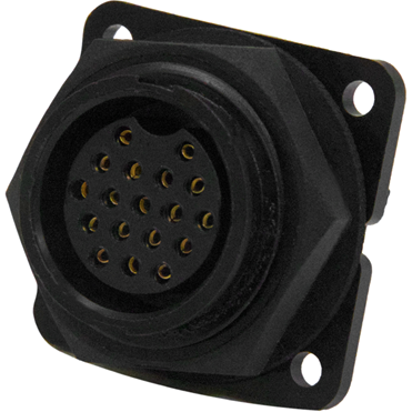 Switchcraft-14281-18SG-300 Steckverbinder, rund Conn Circular SKT 18 POS Solder ST Panel Mount 18 Terminal 1 Port Maxi-Con-X® Bulk