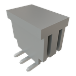 Conn Unshrouded Header HDR 6 POS 2mm Solder ST Top Entry SMD T/R