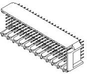 Molex-0739435000 Steckverbinder, Mutterplatine Conn Hard Metric HDR 144 POS 2mm Solder ST Thru-Hole HDM® Tube