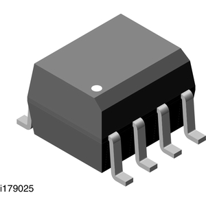 Vishay-IL211AT Fotoacopladores de salida fotovoltaica y transistores Optocoupler DC-IN 1-CH Transistor With Base DC-OUT 8-Pin SOIC N T/R