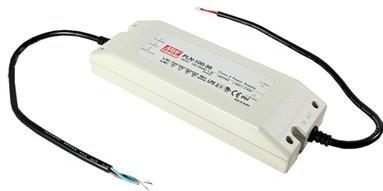 Mean Well Enterprises-PLN-100-12 LED-Spannungsversorgung AC/DC LED Power Supply 60W Single 5-Pin