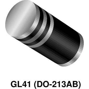 Vishay-TGL41-11A-E3/96 Überspannungsbegrenzer (TVS) TVS Diode Single Uni-Dir 9.4V 400W 2-Pin DO-213AB T/R
