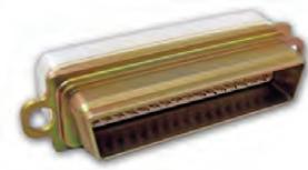 ITT Corporation-M24308/24-35F Steckverbinder, D-Sub Conn D-Sub PIN 50 POS 1.37mm Solder RA Thru-Hole 50 Terminal 1 Port