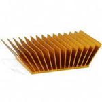 Heat Sink Passive ASIC Spread Adhesive Aluminum 2.8°C/W Black Anodized