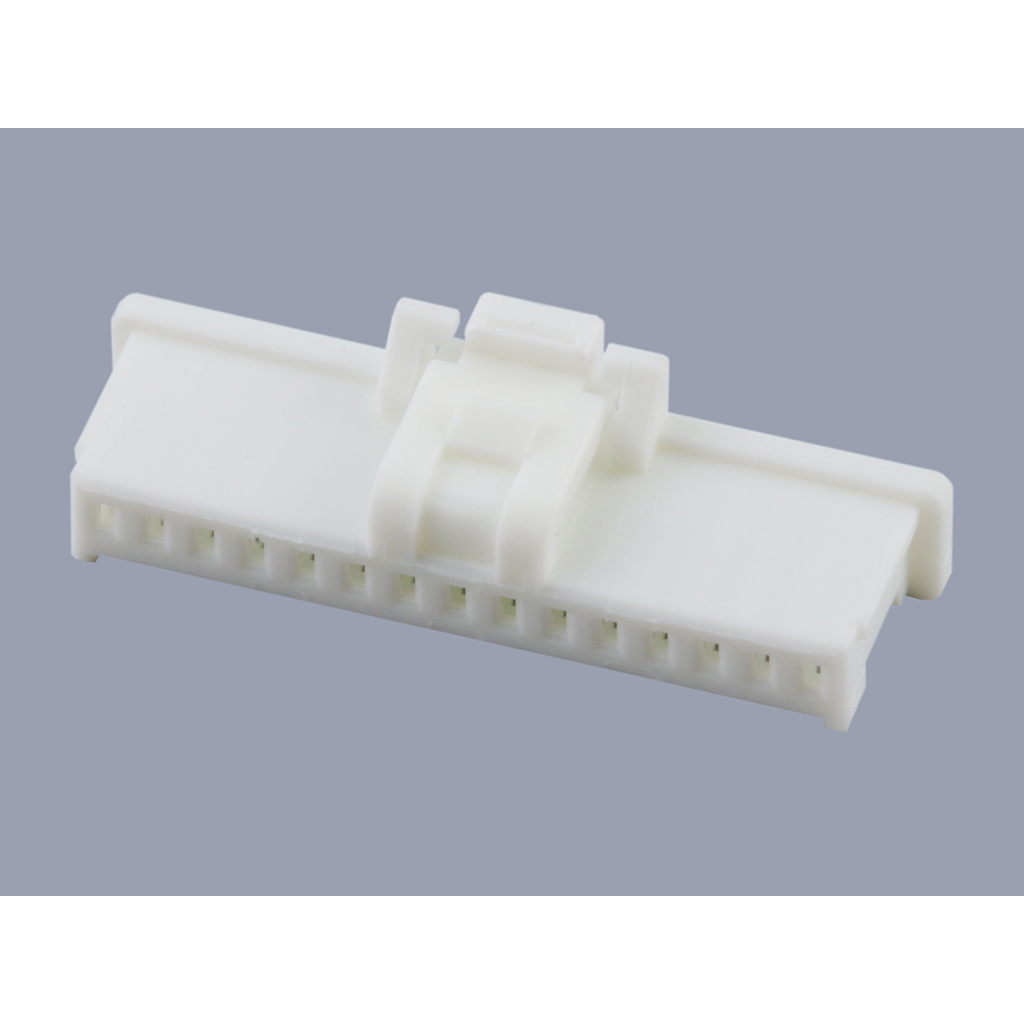 Molex-5013301500 Connector Discrete Wire Housing Conn Housing RCP 15 POS 1mm Crimp ST Cable Mount White Pico-Clasp™ Bag