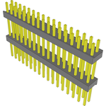 Conn Board Stacker HDR 34 POS 2.54mm Solder ST Top Entry Thru-Hole Bulk