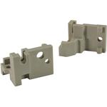 Connector Accessories Fixing Bracket Straight Thermoplastic Pebble Gray