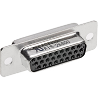 Molex-1731130151 Connector D-Subminiature Conn D-Sub F 26 POS 1.98mm Solder Cup ST Cable Mount 26 Terminal 1 Port Carton