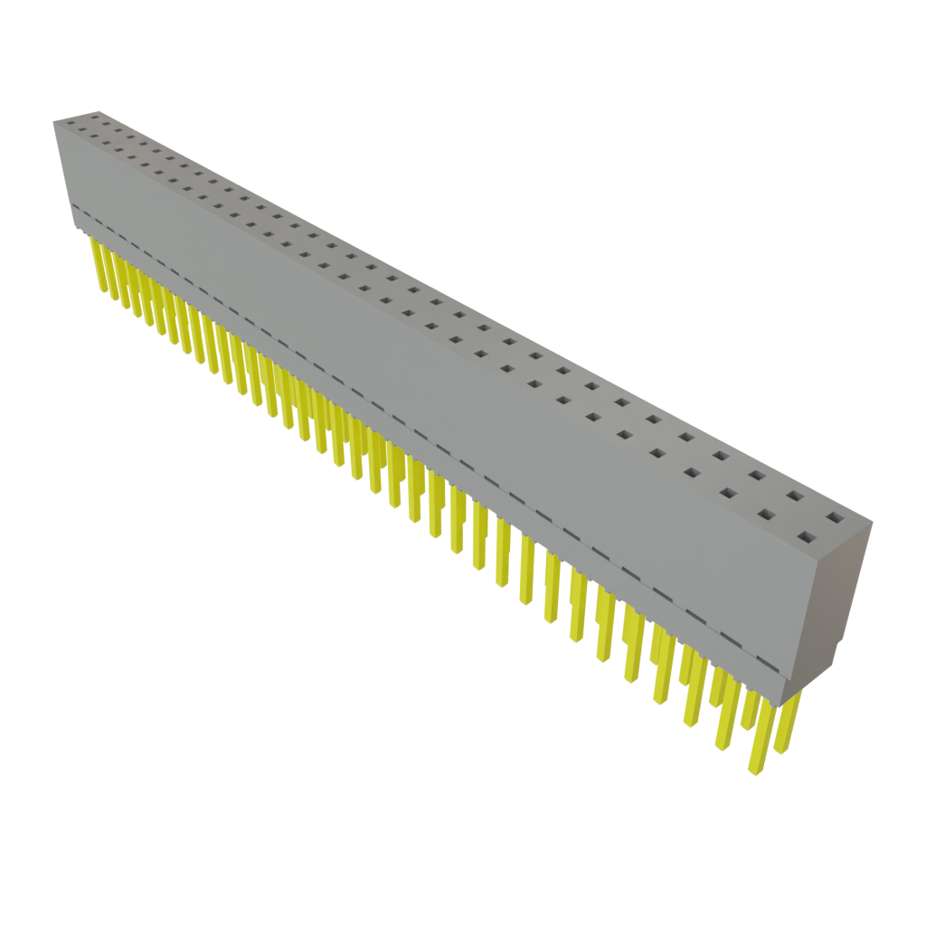 Samtec-ESQ-135-13-G-D Steckverbinderleisten und Leiterplattenbuchsen Conn Elevated Socket SKT 70 POS 2.54mm Solder ST Top Entry Thru-Hole Tube
