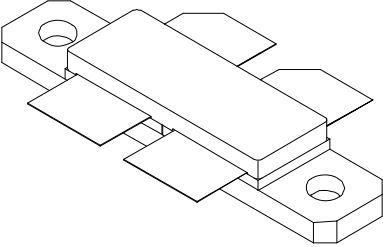 STMicroelectronics-SD56060 射频 MOSFETs Trans RF MOSFET N-CH 65V 8A 5-Pin Case M-246 Loose