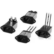 TE Connectivity-3EC2 Módulos de entrada de energía Power Entry Module EMI 50Hz/60Hz 3A 250VAC Quick Connect Panel Mount