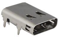 Bel Fuse-SS-52400-003 Connector USB Conn USB Type C RCP 14 POS 0.4mm/0.8mm Solder RA Thru-Hole 14 Terminal 1 Port T/R