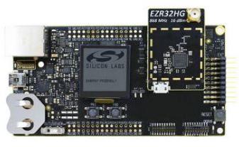 Silicon Labs-SLWSTK6240A Embedded System Development Boards and Kits EZR32HG320F64R68G Microcontroller Starter Kit 0.032768MHz/24MHz/30MHz CPU 8KB RAM 64KB Flash