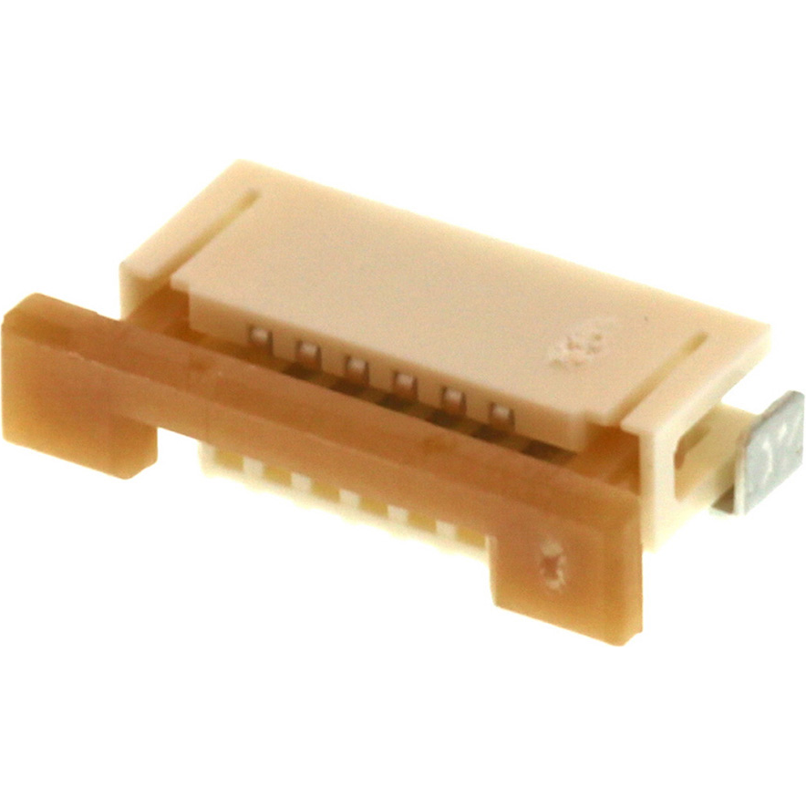Molex-0522710679 Connector FFC-FPC Conn FFC/FPC Connector SKT 6 POS 1mm Solder RA SMD Easy-On™ T/R