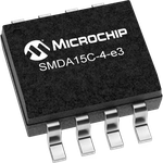 ESD Suppressor TVS Bi-Dir 15V 8-Pin SO T/R