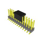 Conn Unshrouded Header HDR 26 POS 2.54mm Solder ST Top Entry SMD Tube