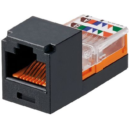 Panduit-CJ588BLY Steckverbinder, Telefon und Telekommunikation Conn RJ-45 F 8 POS IDT ST Cable Mount 8 Terminal 1 Port Cat 5e