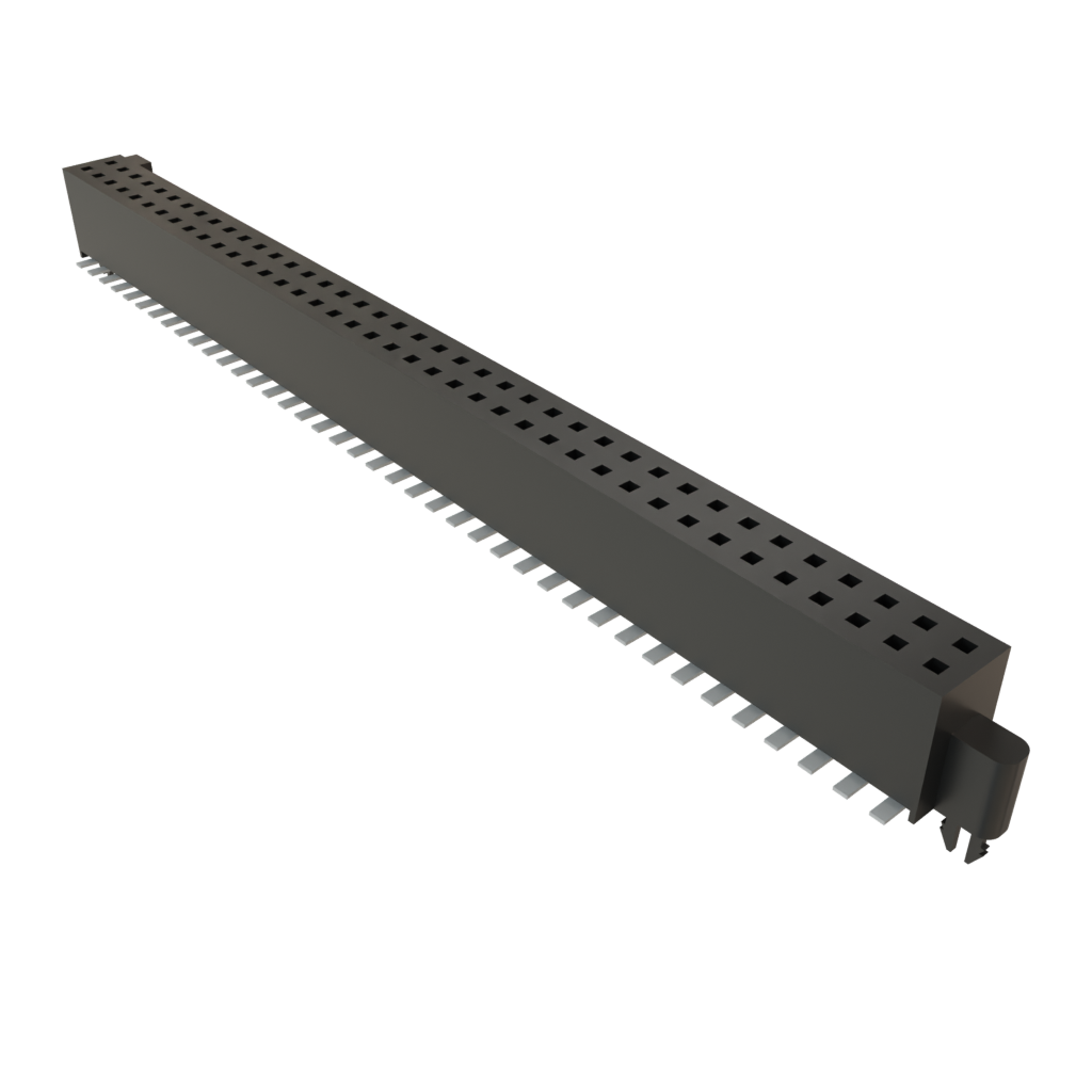Samtec-SFM-140-02-S-D-LC Embases de raccordement et réceptacles PCB Conn Socket Strip SKT 80 POS 1.27mm Solder ST Top Entry SMD TIGER EYE™ Tube