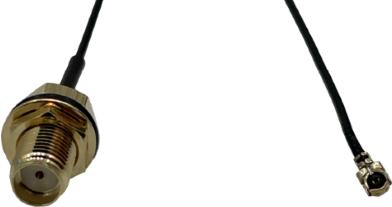 ADAM TECH-CA-DKCA0-152L0-AJI0-O Kabelbaugruppen Koaxial Cable Assembly 1.13mm Cable 0.152m IPEX to SMA F-PL Bag