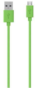 Belkin-F2CU012BT04-GRN Cable Assembly USB Cable Assembly USB 1.219m Micro USB Type B to USB Type A 5 to 4 POS M-M