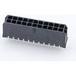 Conn Wire to Board HDR 22Power POS 3mm Solder ST Top Entry Thru-Hole Micro-Fit 3.0 Tray