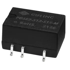 CUI Inc-PDSE2-S12-S12-M Convertisseur CC en CC et module de régulateur de commutation Module DC-DC 12VIN 1-OUT 12V 0.167A 2W 5-Pin SMD Module Tube
