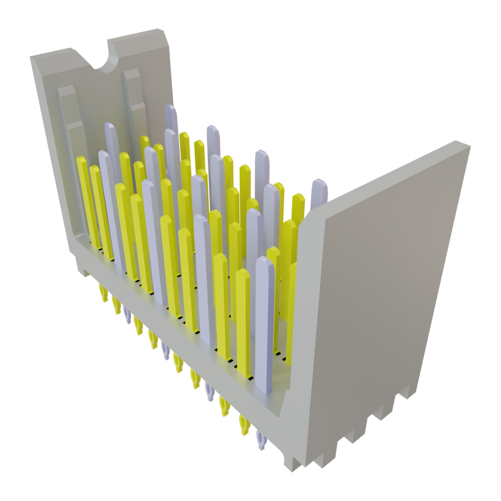Samtec-HDTM-4-04-1-S-VT-0-1 Backplane connettore Conn Backplane HDR 64 POS 1.8mm Press Fit ST Thru-Hole Tray