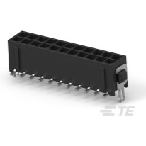 TE Connectivity-5-794634-2 Connector Headers and PCB Receptacles Conn Shrouded Header (4 Sides) HDR 22Power POS 3mm Solder ST SMD Tray