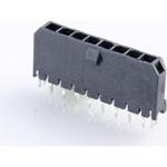 Conn Wire to Board HDR 8 POS 3mm Solder ST Thru-Hole Tray