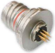 Glenair-805-005-07NF19-7SA Steckverbinder, rund Conn Circular SKT 7 POS Solder ST Jam Nut 7 Terminal 1 Port