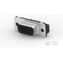 TE Connectivity-5747089-2 Connector D-Subminiature Conn D-Sub SKT 9 POS 1.37mm Press Fit ST Thru-Hole 9 Terminal 1 Port Tray