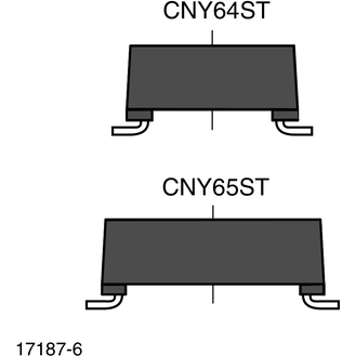 Vishay-CNY64ABST Fotoacopladores de salida fotovoltaica y transistores Optocoupler DC-IN 1-CH Transistor DC-OUT 4-Pin SMD T/R