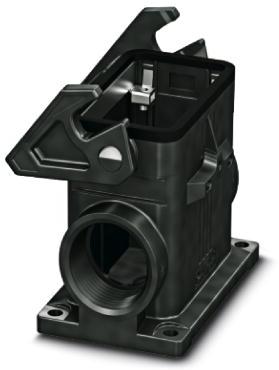 PHOENIX CONTACT-1421277 Schrumpfbalgenadapter Backshells Box Mounting Base Straight Polyamide Black