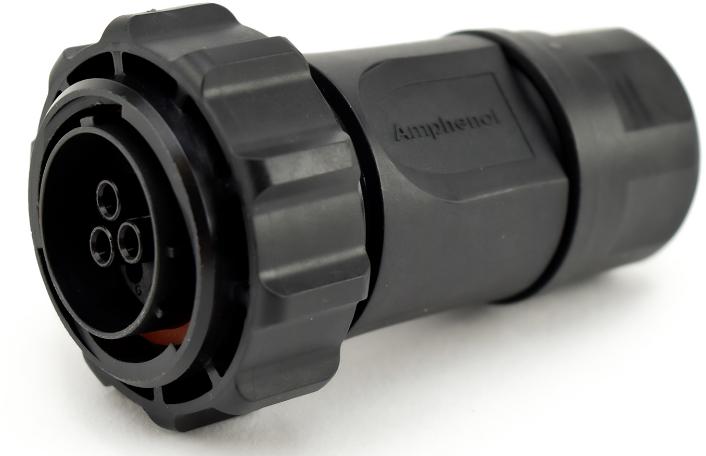 Amphenol-RTS6BS18N103P03-TW Steckverbinder, rund Conn Circular PIN 13 POS ST Cable Mount 13 Terminal 1 Port