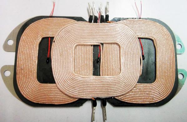 Abracon-AWCCA-107T52H40-C01-B Wireless Charging Coils Wireless Charging Coil Transmitter 11.5uH/12uH 10% 100KHz 7.5A 0.056OhmDCR 80Q-Factor Through Hole