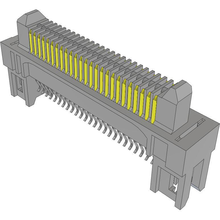 Samtec-ERM8-025-01-S-D-EM2-TR Steckverbinderleisten und Leiterplattenbuchsen Conn Micro High Speed Terminal Strip HDR 50 POS 0.8mm Solder ST Edge Mount T/R
