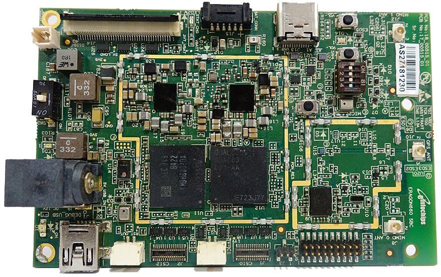 eInfochips Limited-EIC-Q660-500 Single Board Computers - SBCs SBC, Qualcomm CPU 4GB LPDDR4 10Mbps/100Mbps 2560x1600Pixels