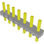 Conn Socket Strip SKT 7 POS 2.54mm Solder ST Thru-Hole Bulk