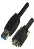 3M-1U30A-MB2-SA1-300-CE USB Kabelbaugruppen Cable Assembly 3m USB 3.0 Type A to Micro USB 3.0 Type B 9 to 10 POS PL-PL
