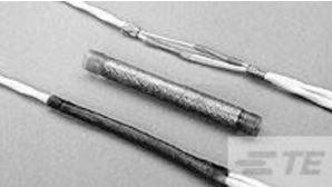 TE Connectivity-D-150-0124 Steckverbinderanschlüsse Connector Terminals, Solder Shield Cross-Linked Polyvinylidene Fluoride Transparent Blue