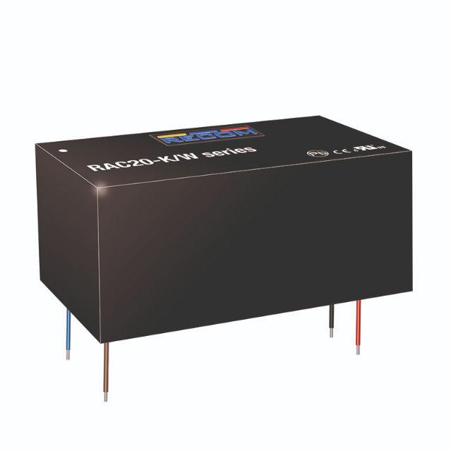 RECOM Power-RAC20-05SK/W AC-DC-Spannungsversorgung AC/DC Power Supply Single-OUT 5V 4A 20W 4-Pin Tray
