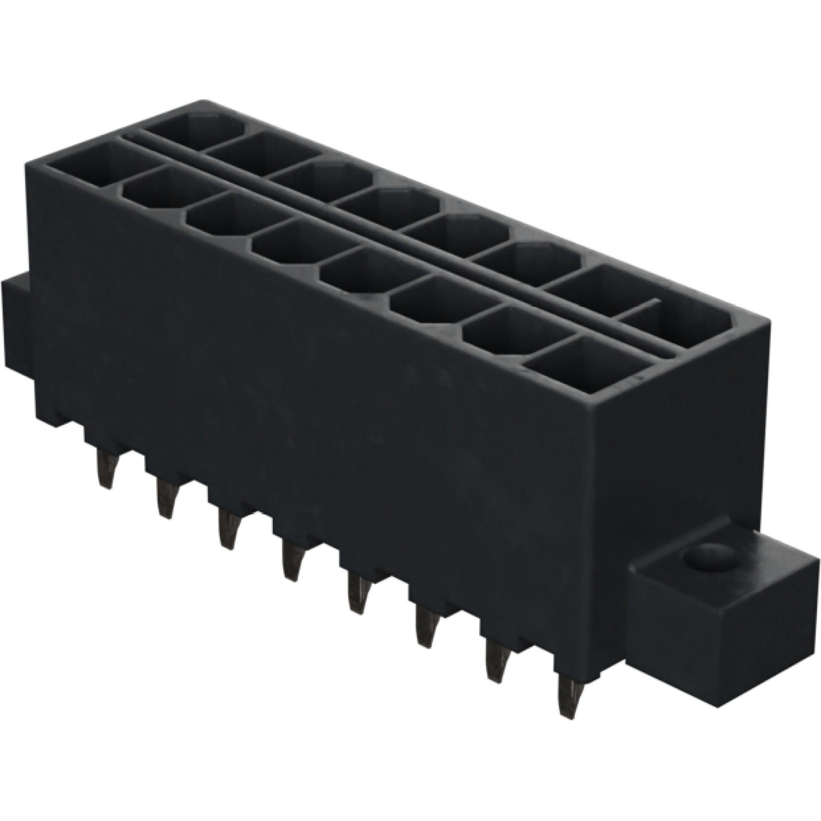 Molex-15-97-7164 Connector Headers and PCB Receptacles Conn Wire to Board HDR 16Power POS 4.2mm Solder ST Top Entry Thru-Hole Bag