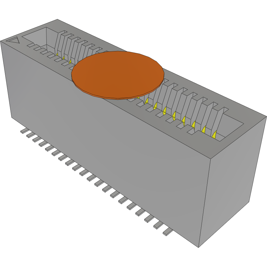 Samtec-MEC1-120-02-F-D-NP-K-TR Conector de borde de tarjeta Conn Card Edge SKT 40 POS 1mm Solder ST SMD T/R