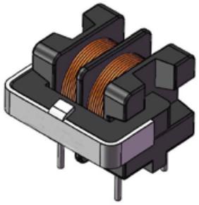 Eaton-ECMT1V1717S-470-R Diffusori modalità comune Common Mode Chokes Dual 47000uH 1kHz 0.5A 2Ohm DCR Thru-Hole Tray