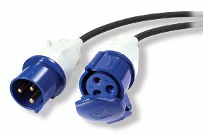 American Power Conversion-PDX332IEC-360 Andere Kabelbaugruppen Cable Assembly Power Distribution Cable Extender 1.2m IEC 60309 to IEC 60309 3 to 3 POS F-M